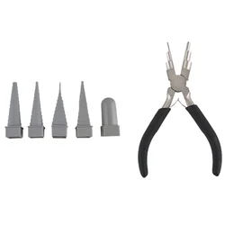 XUQIAN Hot Quality Jewelry Making Kit with Wire Wrapping Set and 6 in 1 Bail Making Plier for Jewelry Making L0153