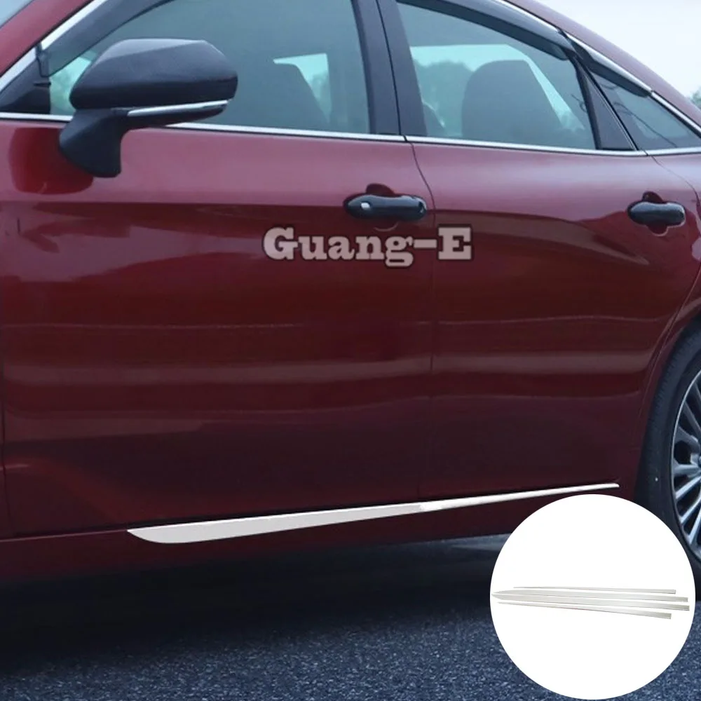 

For Toyota Avalon XX50 2018 2019 2020 2021 2022 Styling Protection Detector Stainless Steel Side Door Body Trim Sticker Strip