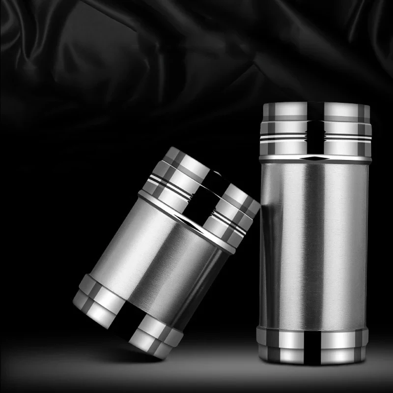 Salt Sugar Bottle Rotating Cover Multi-purpose Stainless Steel Spice Shaker Jar Seasoning Can