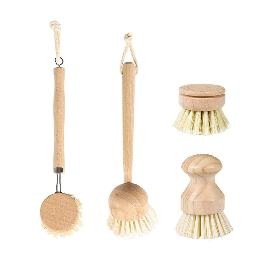 Bamboo Dish Brush Set