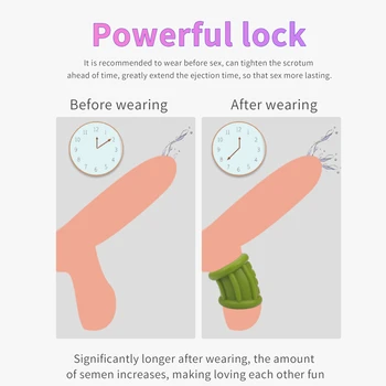 Soft silicone Ball Stretcher Scrotum Penis Bondage cock Ring Male Ejaculation Delay time Black Stretchable BDSM Sex Toys for man 3