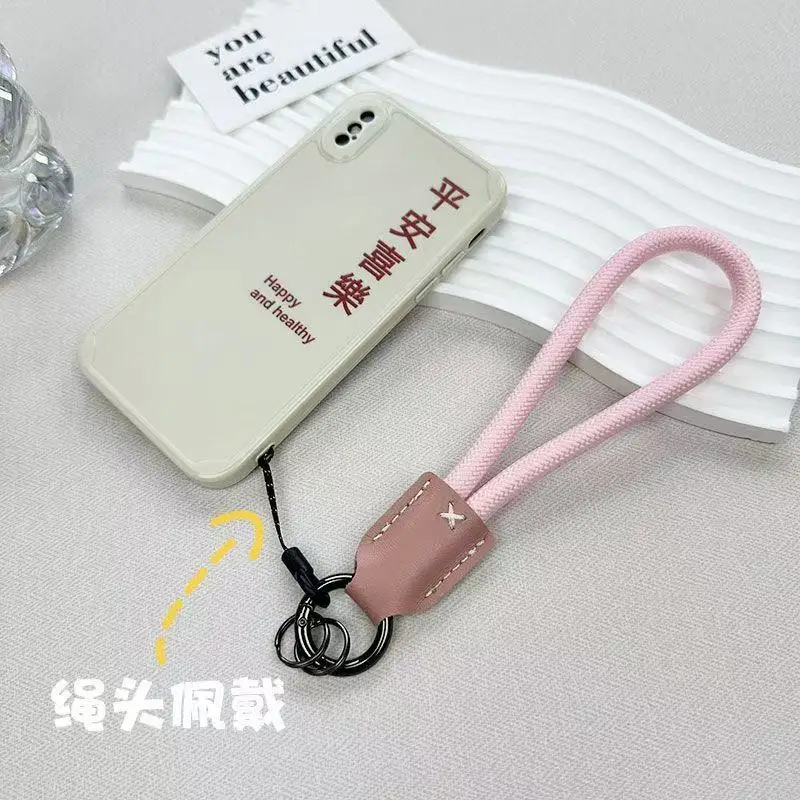 Premium Nylon Wrist Strap for Phones – Secure, Hands-Free Wrist Lanyard with Metal Ring Attachment