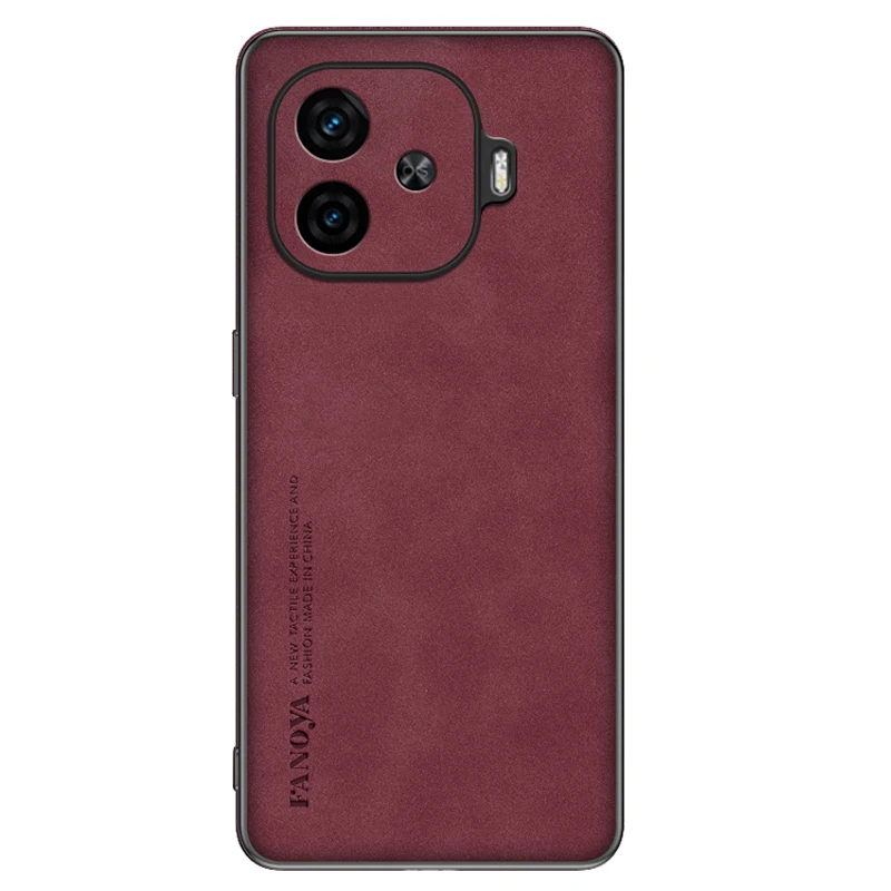 Frosted Leather Skin Anti-Shock Hard Plastic Cover Case