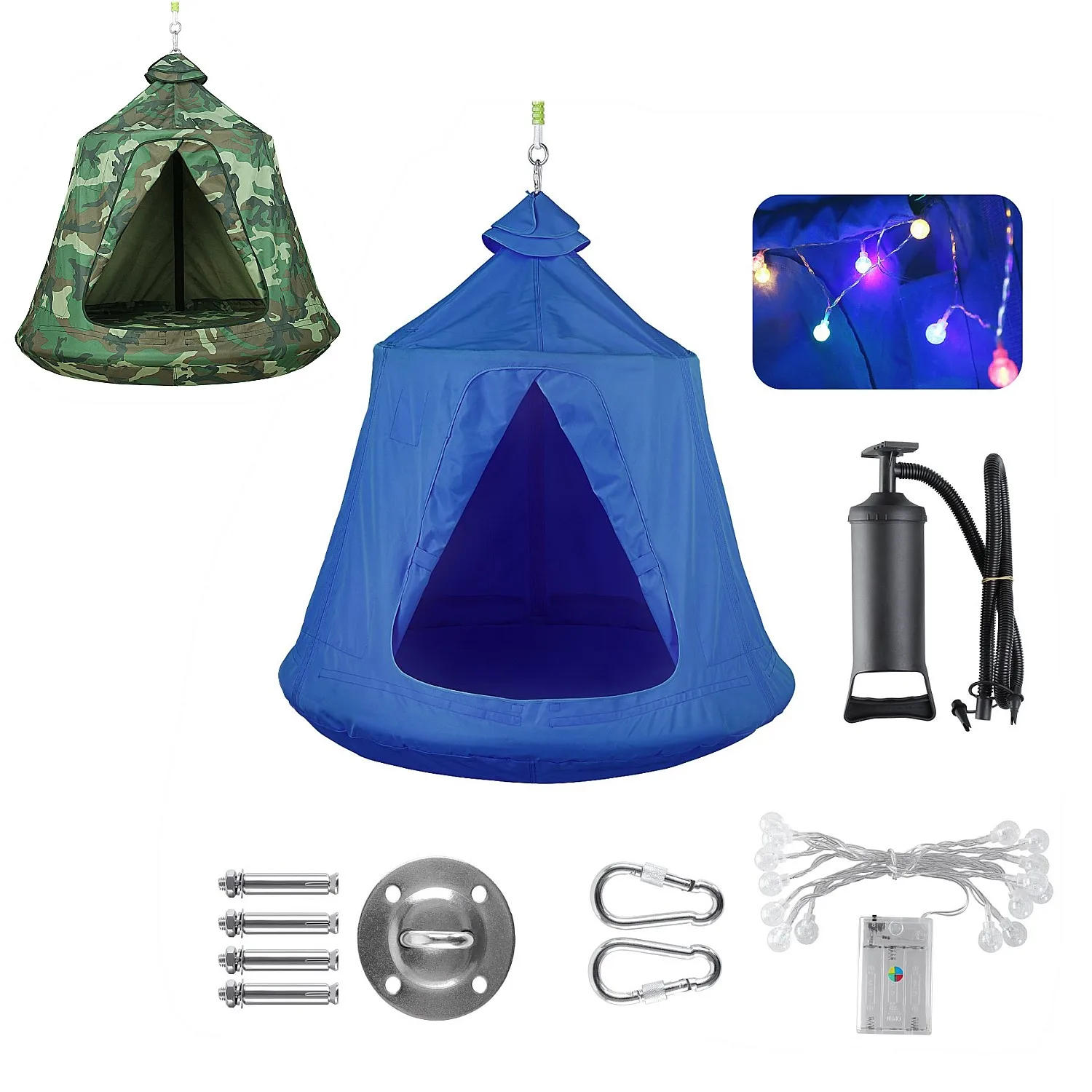 Hanging Tree Tent Indoor Outdoor Hanging Tent Waterproof Tree