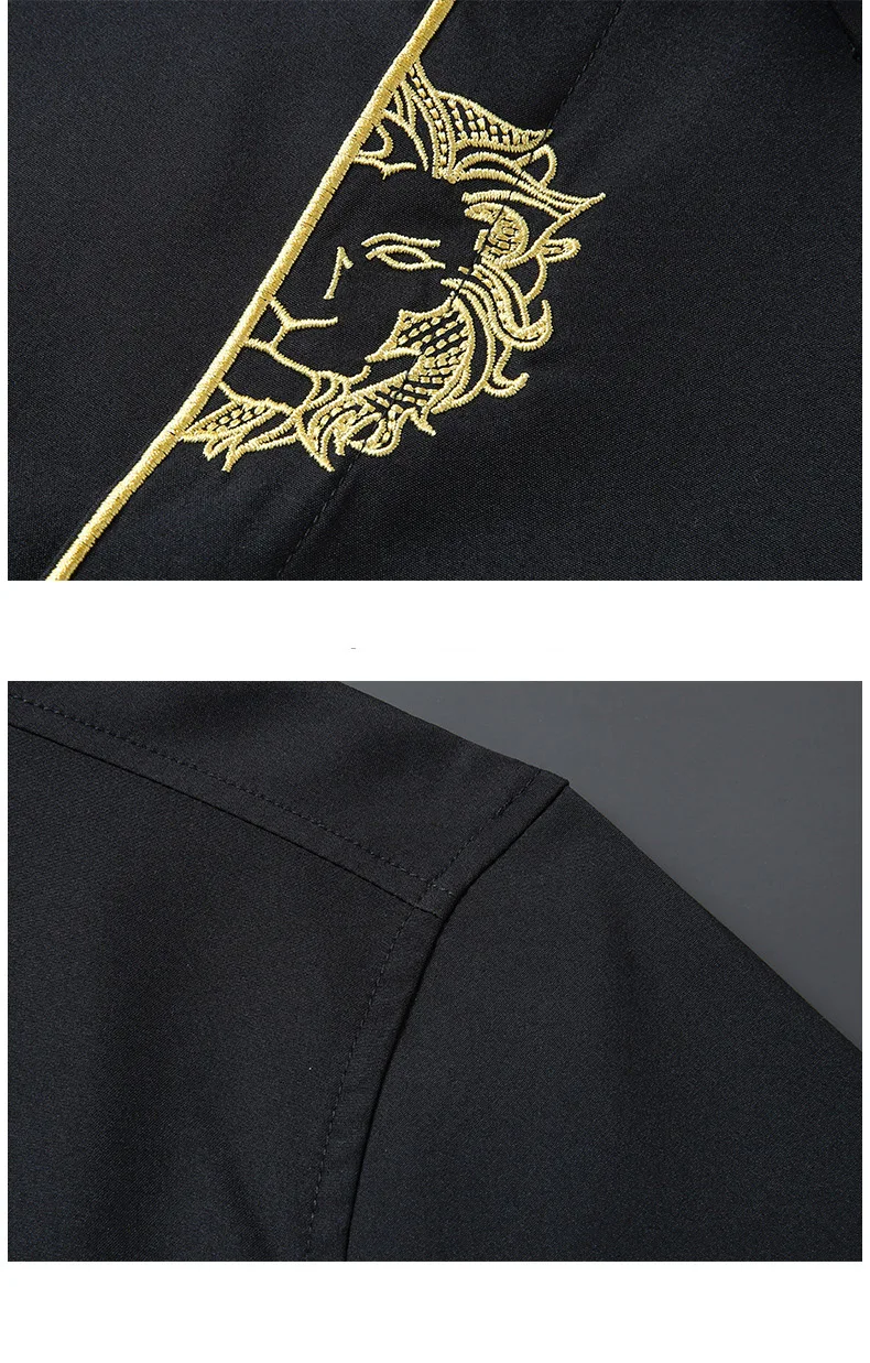 Summer Spring Men Shirts Short sleeve Plus size 8XL 9XL 10XL 12XL Print dress Fit shirt formal business Work Shirt 160KG Large 4