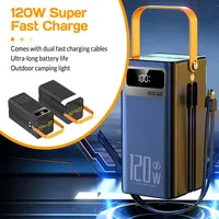 Portable Power Bank 120W 50000mAH Super Fast Charger Large Capacity External Battery Supports simultaneous charging of 7 devices - Image 2