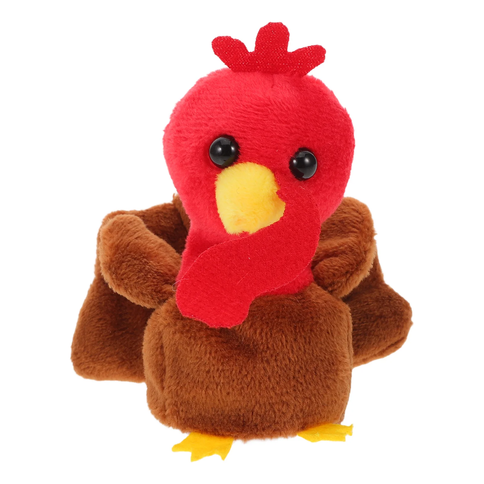 Soft Turkey Finger Puppet Kids Animal Storytelling Plaything Classroom Role Play Holiday Decoration Finger Puppet