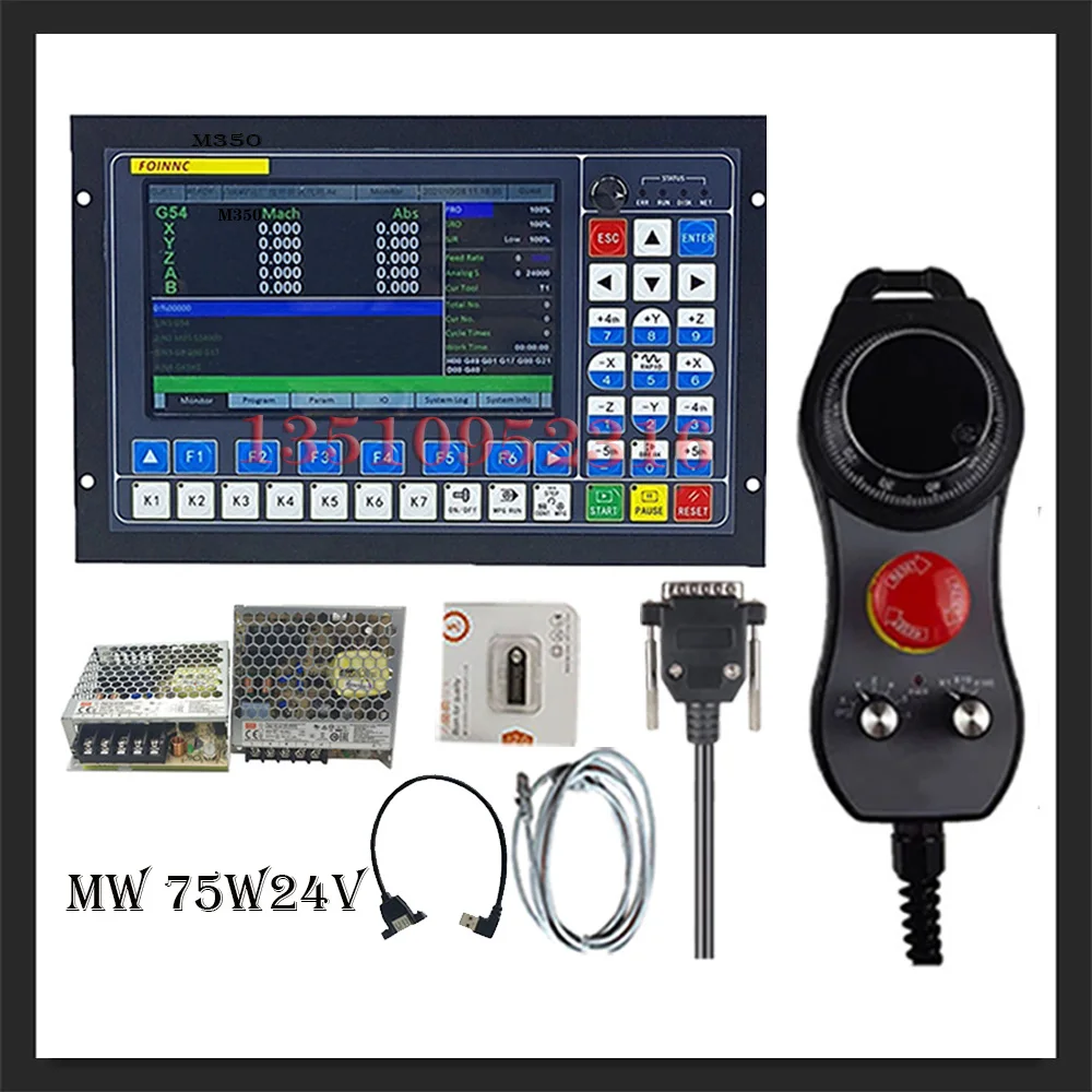 

Newly Upgraded Cnc Offline Controller M350 3/4/5 Axis 1mhz G Code Is Used For Cnc Machining Engraving To Replace Ddcsv3.1