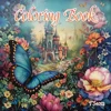 1pc,Adult coloring book,30 sheets different patterns 8.3x8.3''100gsm,is a Valentine's Day Easter holiday gift 4