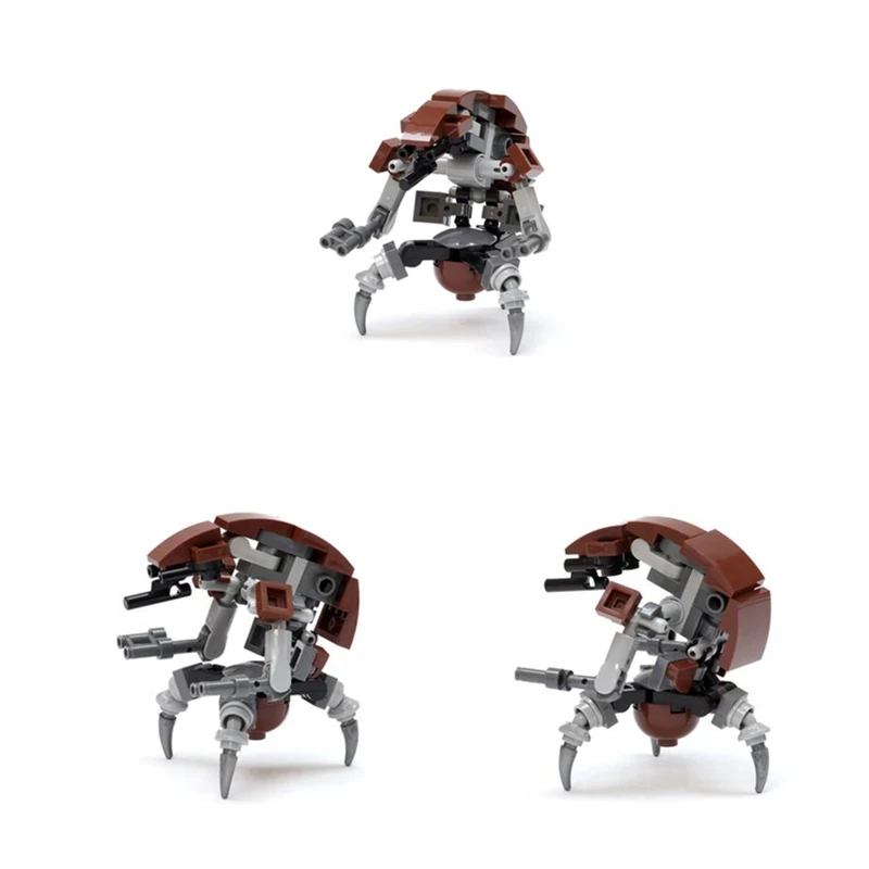 MOC Building Blocks Space Wars Weapon Scorpenek Droid Destroyer Droideka Droid MK1 Annihilator Assembly Bricks Kid Toys Gift