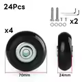 70mm-24mm-4 Wheels