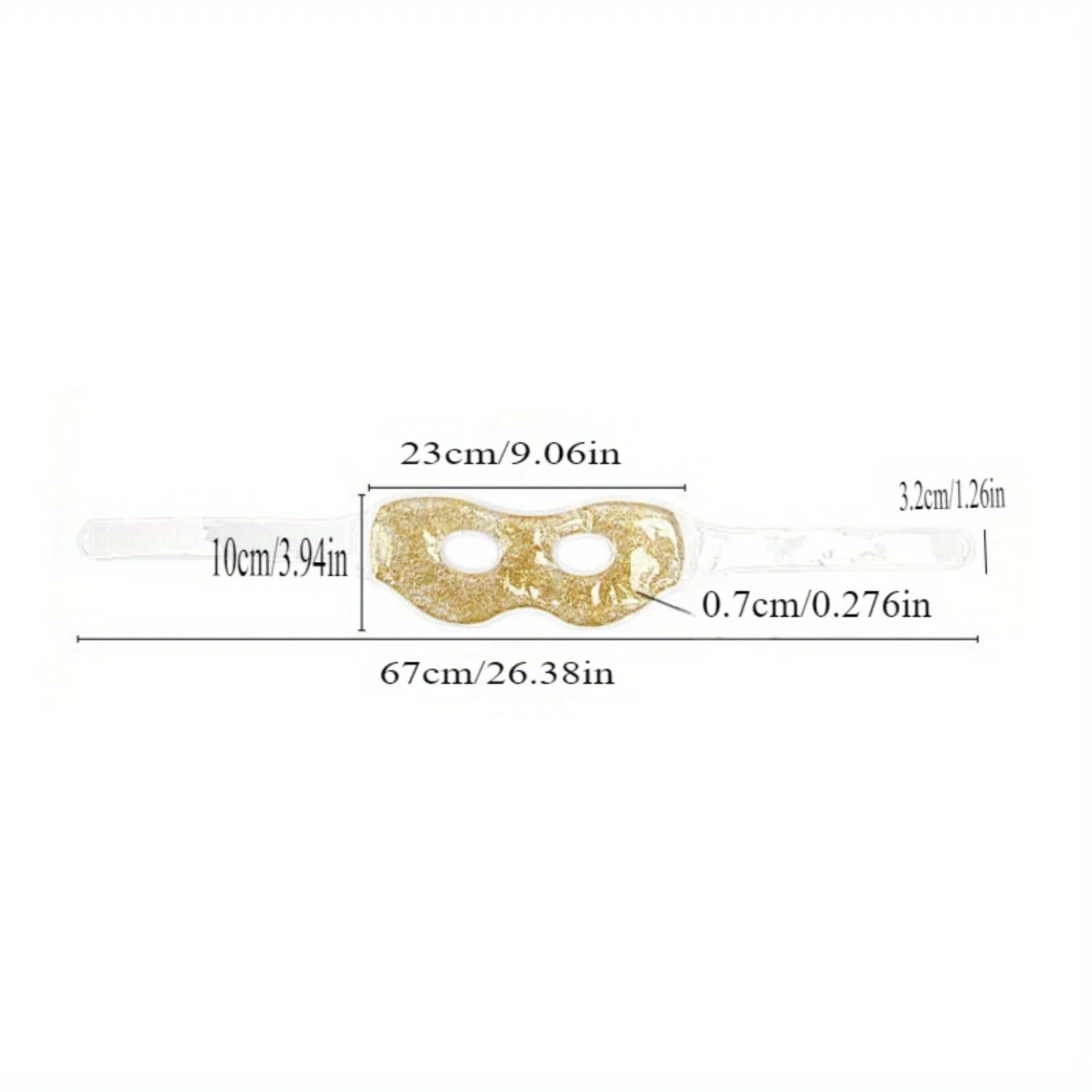 Ice Eye Mask Fatigue Relief Reduce Swelling Cold Eye Patch Relaxing Improve Sleep Summer Cooling Eye Pad Eyes Care Gel Patch