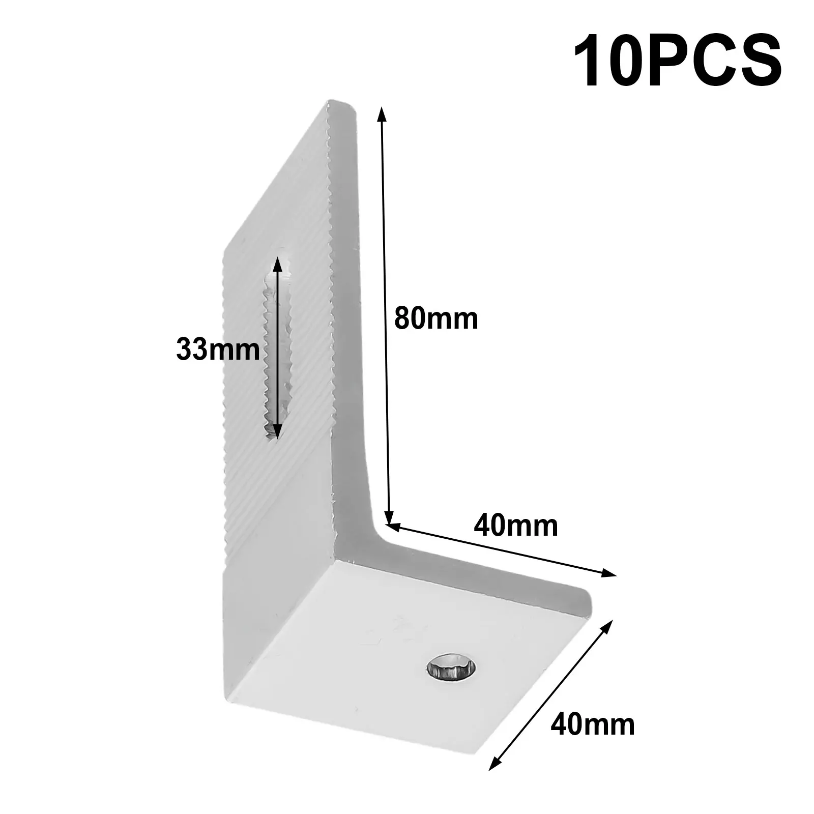 Mounting Bracket Solar Panel Accessories Aluminum Alloy Boat Carvan Hardware L Shape Marine 90 Degree Hot Sale