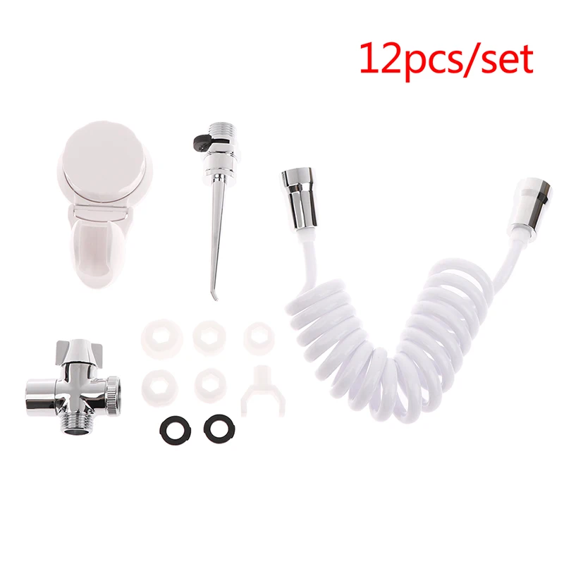 치과 스파 워터 제트 세정기, ABS 치실 구강 세정기, 간편한 DIY 설치, 이동식 이쑤시개 클리너, 12 개