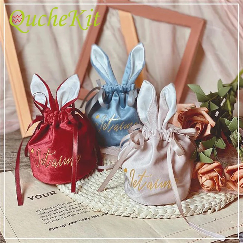 10/20/50 Velvet Bags Jewelry Wedding Party Favors Gifts Drawstring Pouches 