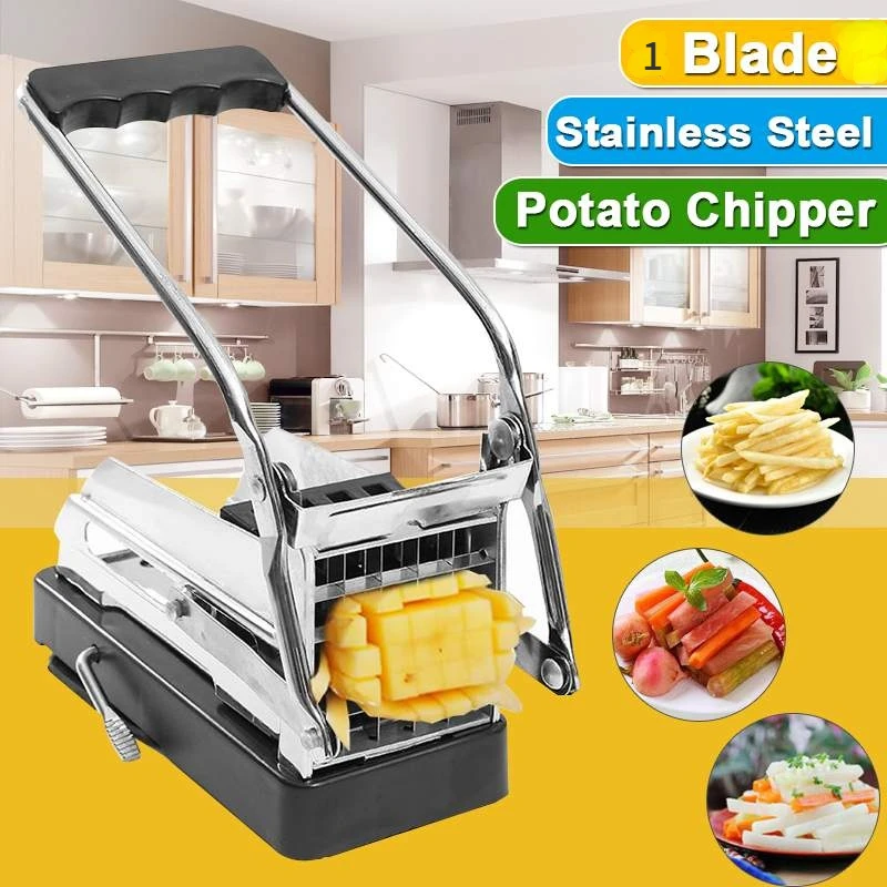 Food Slicer Non-slip Potato Cutting Machine Stainless Steel Home Use Potato Slicer Cucumber Kitchen Gadgets