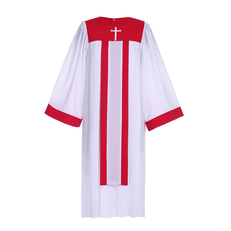 Christ Jesus Taught The Holy Clothes Long Sleeve Holy Verse Christian Costume Church Choir Singing High Quality Christian Robe