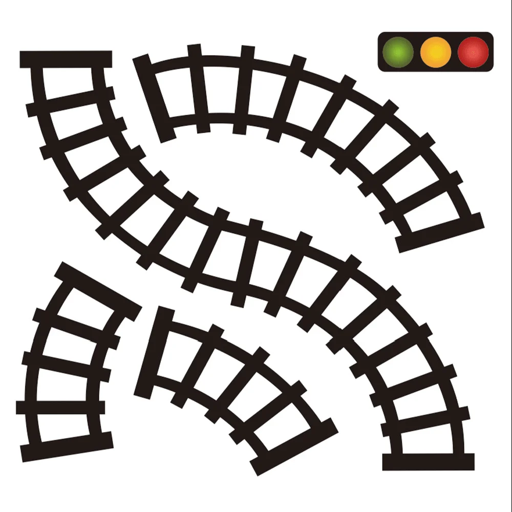 5m/10m Eisenbahn Zug Straße Papier Washi Tape DIY Abnehmbare Kreative Verkehrs Aufkleber Bänder Kinder Rennen Geburtstag party Dekoration Spielzeug – Detail 16