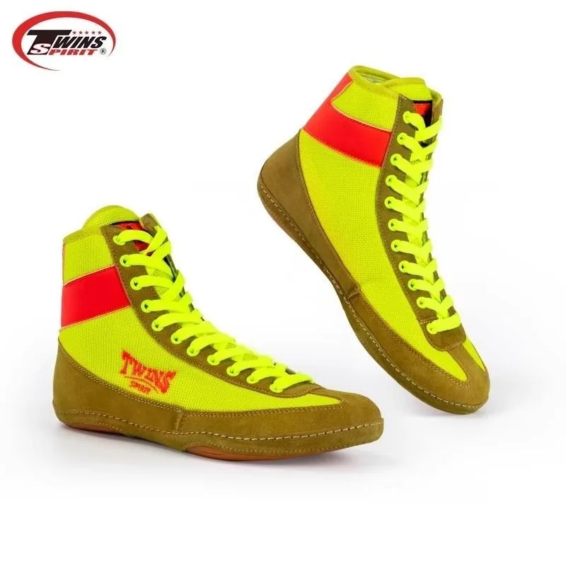 Original Brand Competition Sport Unisex Fighting Shoe Top Quality Boxing Fighting Boots Comfortable Anti Slip Gym Training Shoe