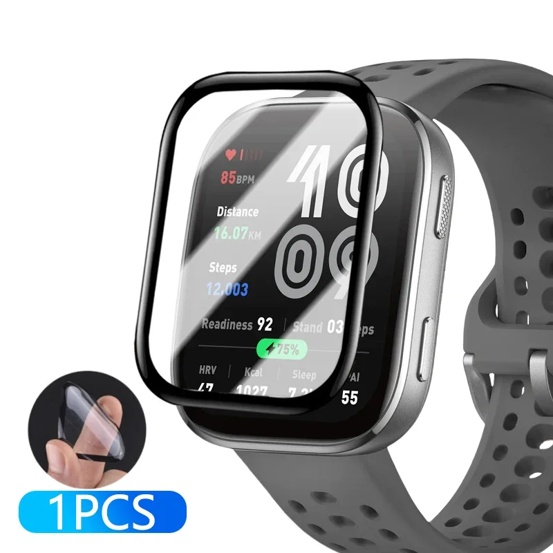 Screen Protector for Amazfit bip 6 Case Smart watch accessories Anti-Scratch 3D Full Coverage flim amazfit bip6 Cover Protective