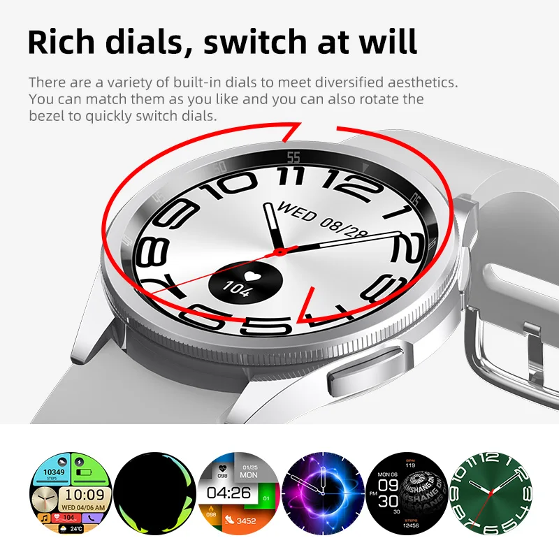 JS Watch 6 Max AMOLED Ʈ ġ ȸ ,  ư,    Ʈġ,  , 1.43 ġ