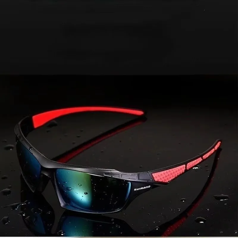 Shimano Men's Fishing Glasses Outdoor Sports Sunglasses Mountain and Road Cycling Glasses polarized sports glasses,polarized glasses,rock climbing glasses,uv protection glasses