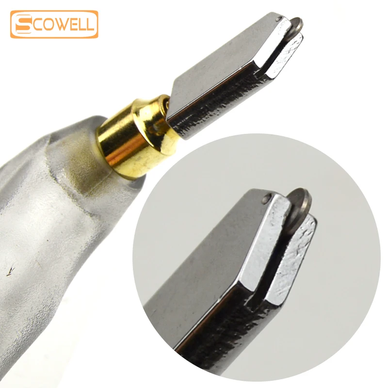 Swpeet Kit De 3 Outils De Coupe De Verre, Comprenant Une Pince De Coupe De Verre De Qualité Professionnelle Et Une Poignée De Coupe De Verre De 3 à 18 Mm, Style