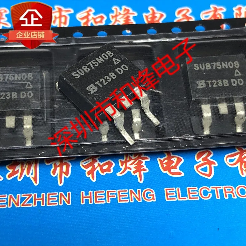 

5PCS-10PCS SUB75N08 TO-263 75V 80A NEW AND ORIGINAL ON STOCK