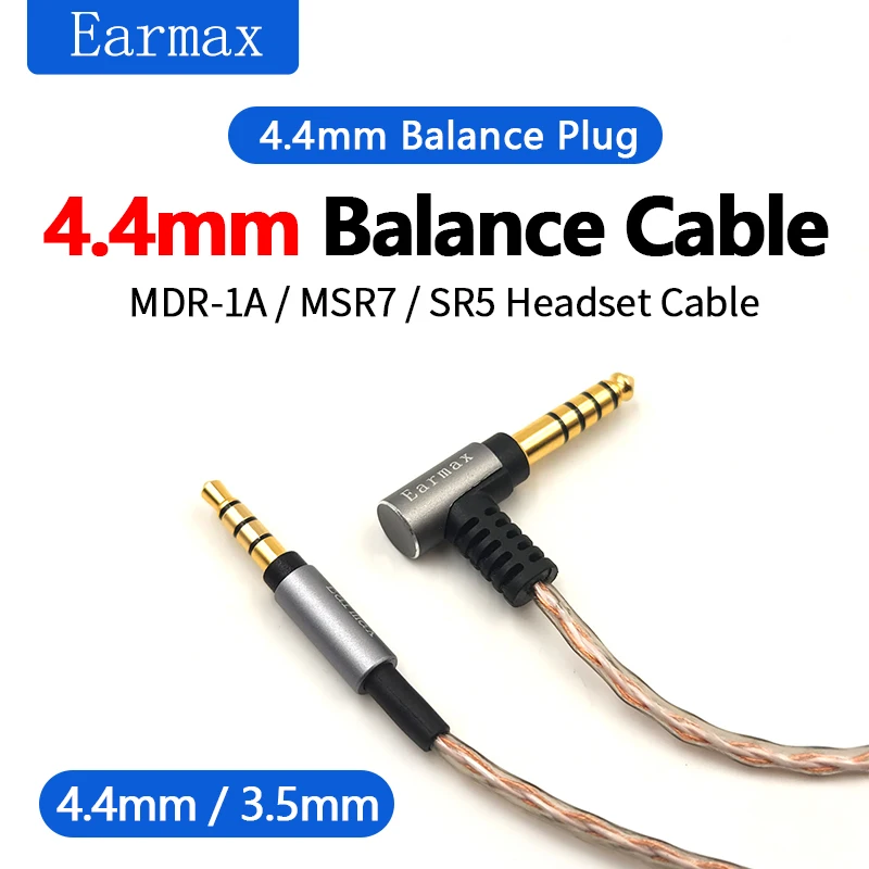  ũī MDR-1A 1000X 1000XM2 1000XM3 MSR7 SR5 ̾ ü 4.4mm 2.5mm 뷱 3.5mm ׷̵ ̺