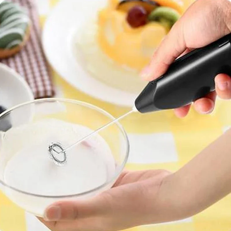Description Picture 3 of itemMini Electric Milk Foamer Blender Wireless Coffee Whisk Mixer Skimer Handheld Egg Beater Cappuccino Frother Mixer for Kitchen