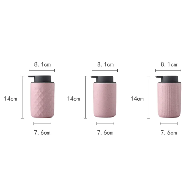 Ceramics Lotion Bottle Bathroom Supplies Hand Sanitizer Bottle Lotion Container Bathroom Accessories Press To Dispense Bottles hand sanitizer dispenser refillable bottle plastic lotion bottle