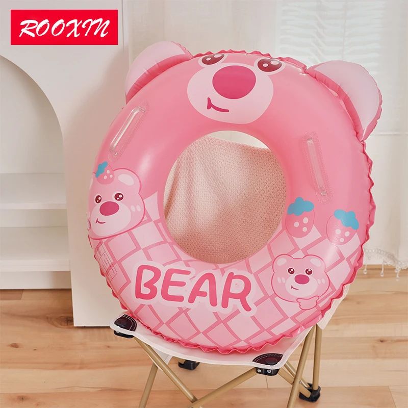 

ROOXIN Child Swim Ring Tube Inflatable Toy Baby Swimming Ring For Kid Swimming Circle Float Pool Beach Water Play Equipment Toy