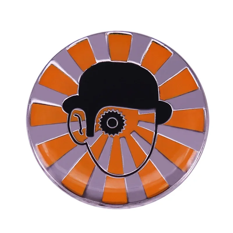 thumbnail image 1 of Best Quality Crime Movie Enamel Pin Metal Badge Lapel Brooch Fashion Jackets Backpack Decoration Jewelry Gift For Fans Wholesale, 1 of 5