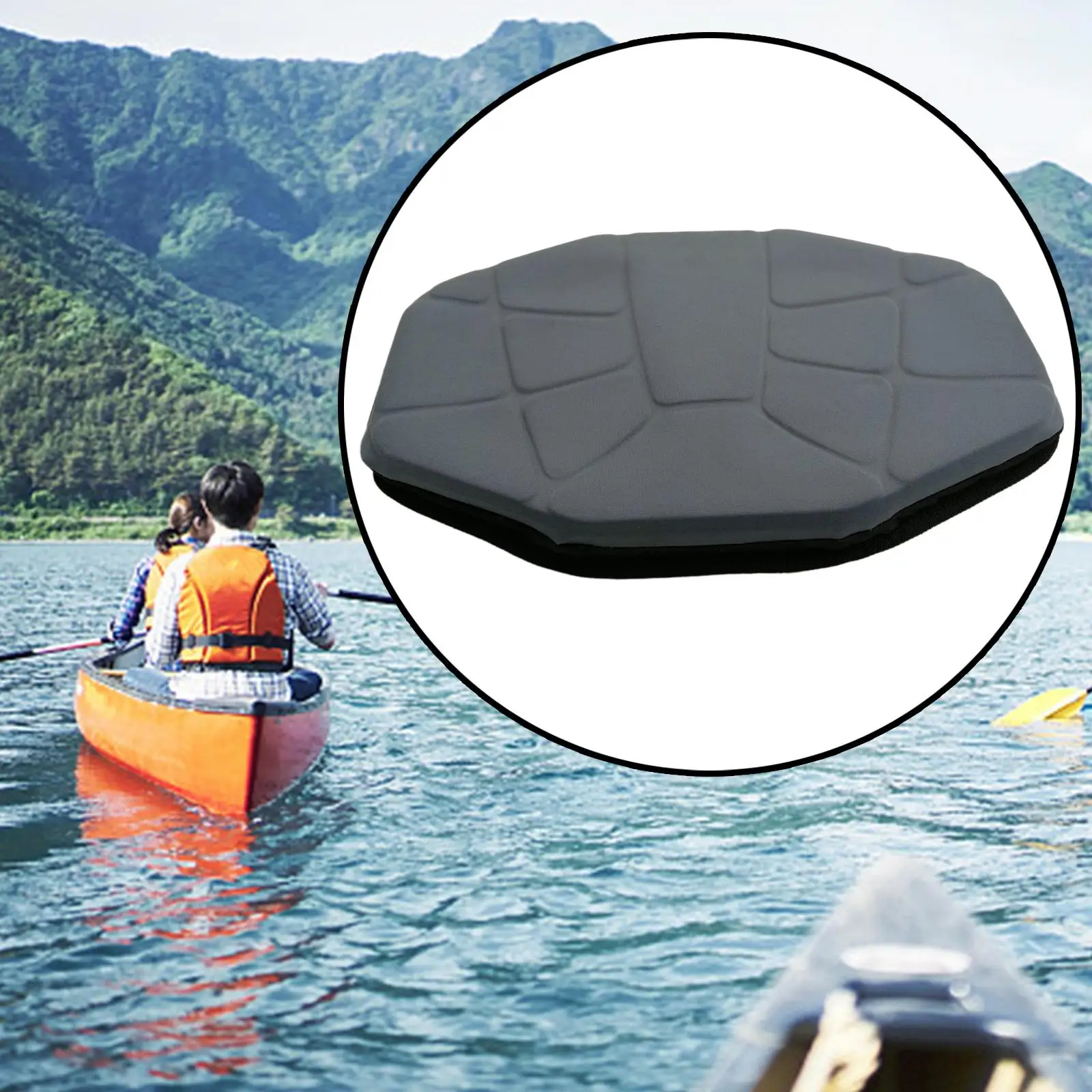 Kayak Seat Cushion Anti Slip Backrest Canoeing Seat Cushion Boat