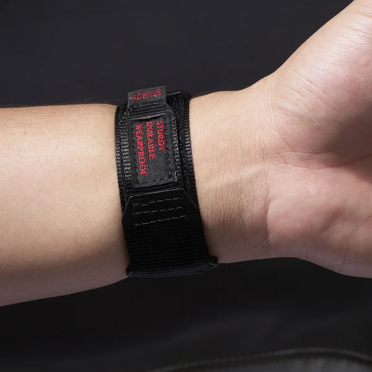 Seamless Nylon Smartwatch Strap Bracelet - No Gaps Design