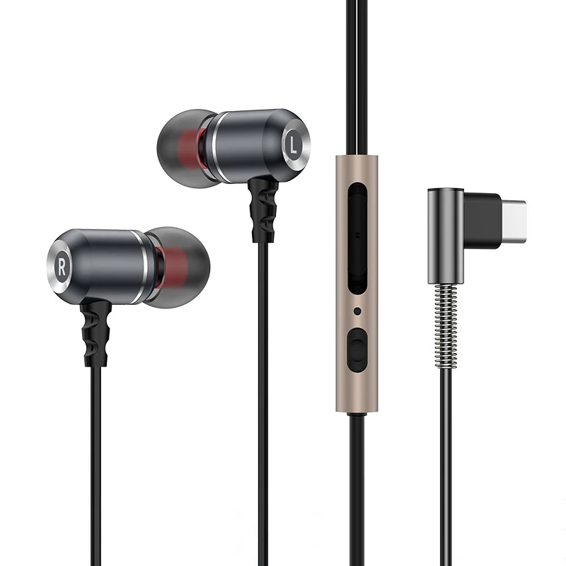 OLAF DAC Type C Earphones Wired Headset USB C Gamer Headphones Cable Handsfree Type-C Earbuds For iPhone16 15 Samsung S23 Xiaomi 6