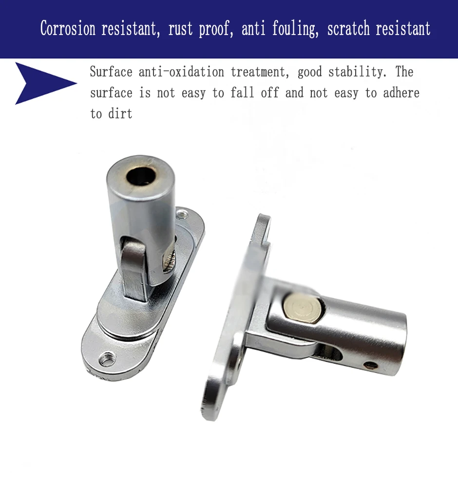 Description Picture 5 of item1PCS 180° Rotating Damping Bracket Connector Can Pass Through The Wire Fold The Table Lamp Shaft Freely Stop The Hinge Freely