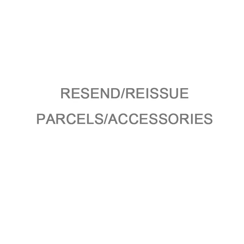 

Resend Reissue parcels accessories