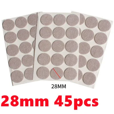 Premium Felt Chair Leg Pads - Non-Slip, Self-Adhesive Floor Protectors