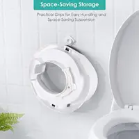 Travel Toilet Seat Anti Fall Potty Training Toilet Splash Proof Potty Chair Cover Ergonomic for Kids Babies Toddlers 2
