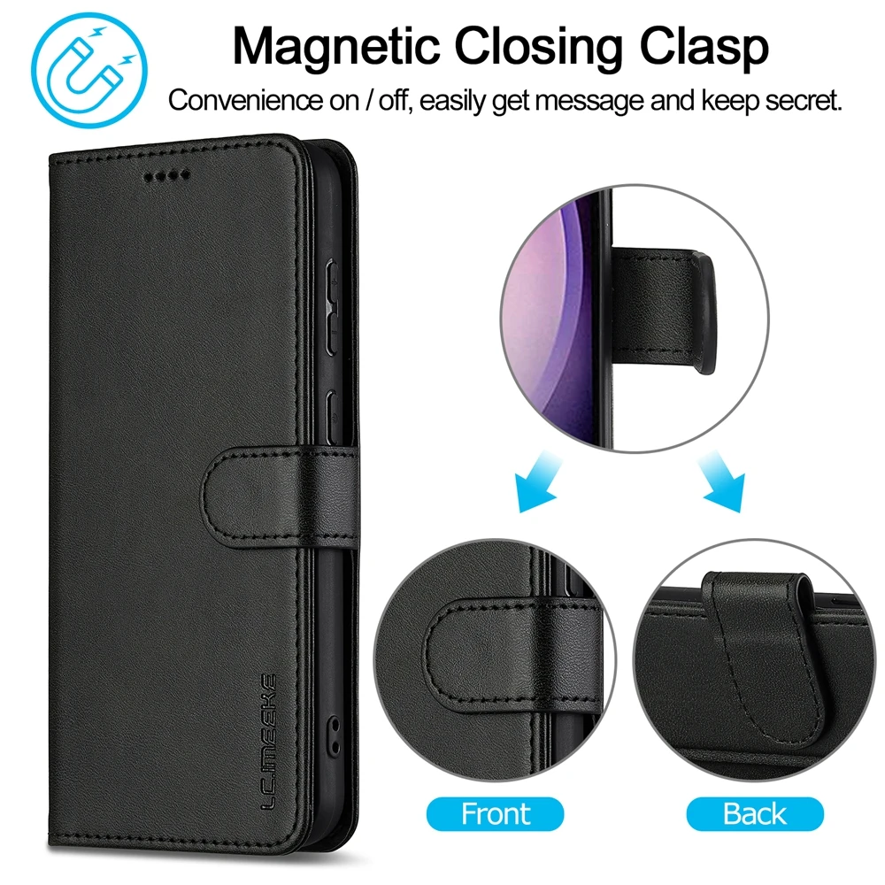 Premium Flip Leather Phone Case with Universal Compatibility