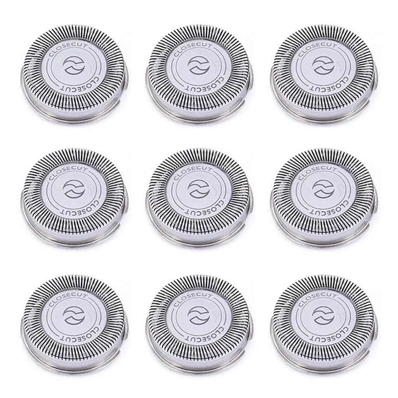 

9Pack SH30 Replacement Heads for Philips Norelco Shaver Series 3000, 2000, 1000 and S738, with Durable Sharp Blades