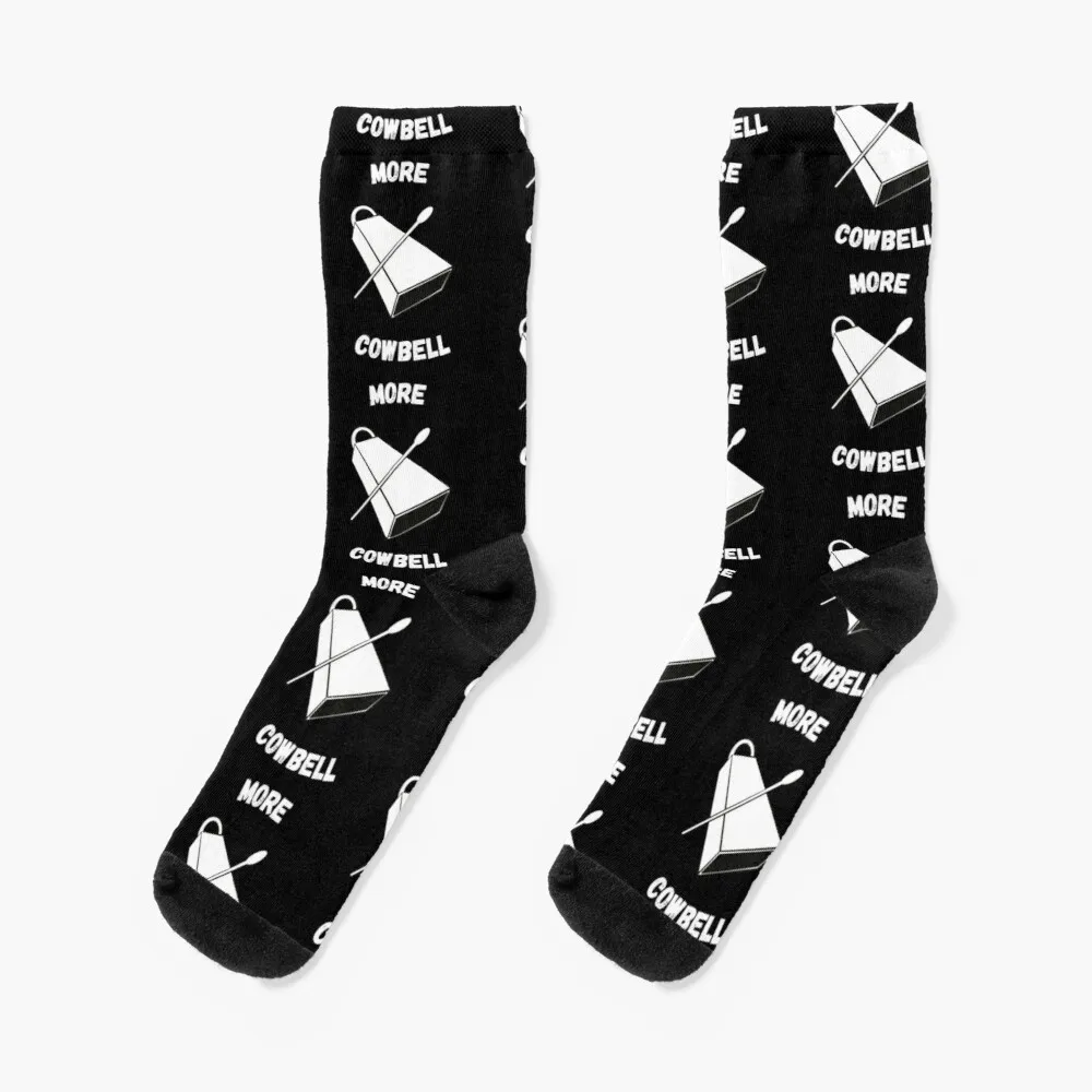 

More Cowbell Simple Socks Sock High Women Cycling Socks