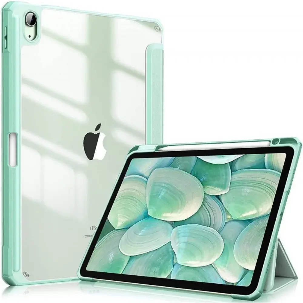 thumbnail image 1 of Funda para iPad Pro 13/11 M4 Air 11/13 M2, transparente, de acrílico, para iPad 10, 4, 5, 6, 7, 8 y 9, Mini 6, 2024, 1 of 5