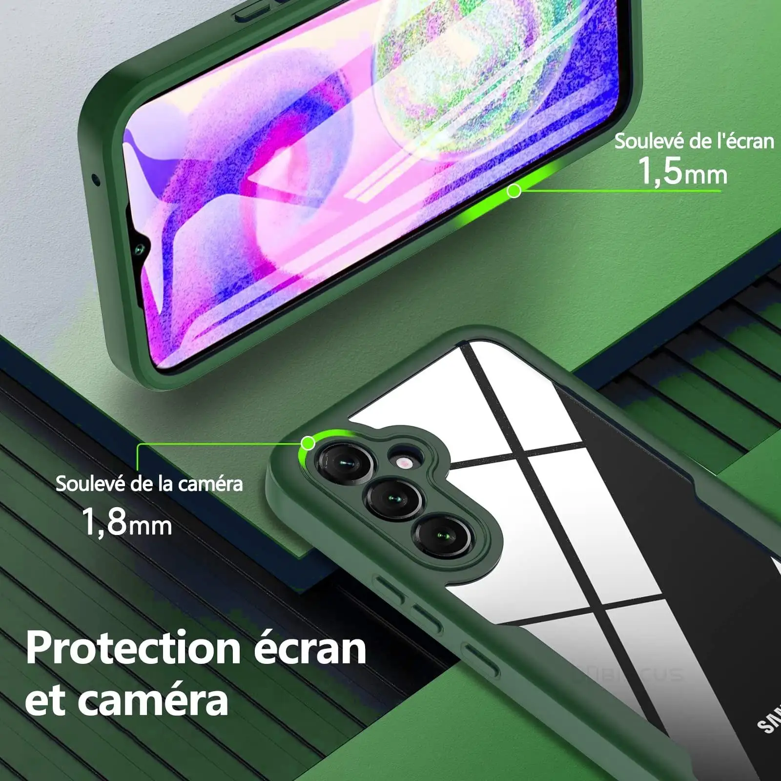 Clear 360-Degree Full Body Screen Protector Case - Transparent Cover