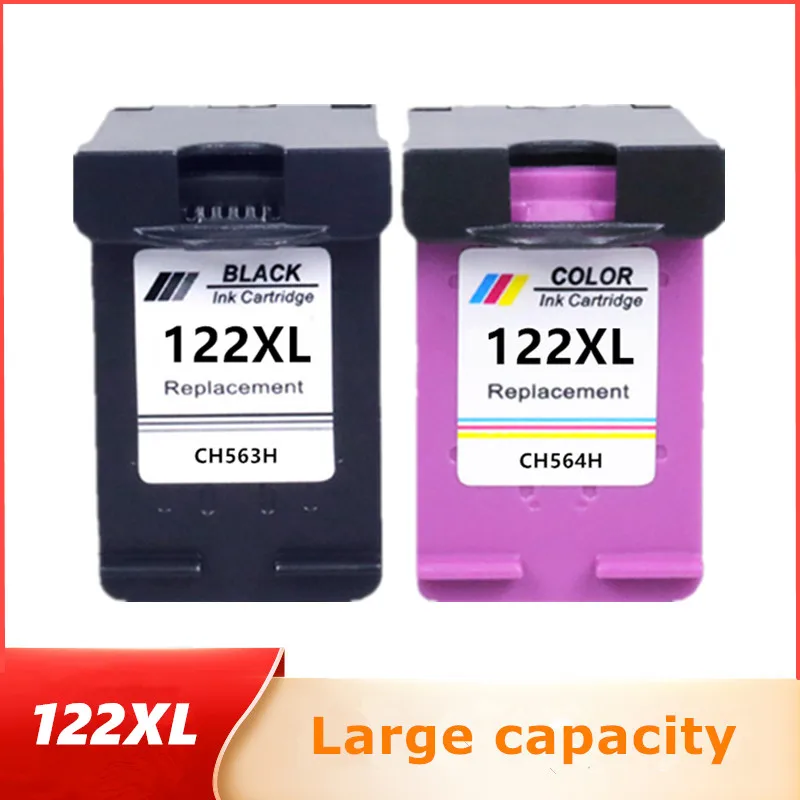 Cartuccia D'Inchiostro Compatibile 122Xl Per Hp122 Per Hp 122 Per Deskjet 1000 1050 2000 2050S 3000 3050A 3052A 3054 1010 1510 2540
