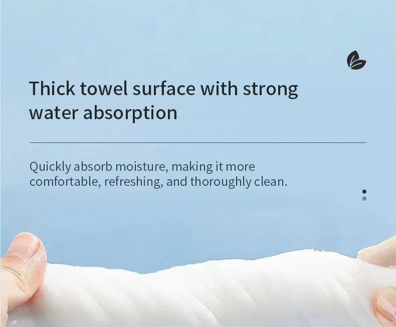 Description Picture 4 of itemExtra Thick Disposable Facial Towels - Gentle and Absorbent Cotton Makeup Remover Wipes