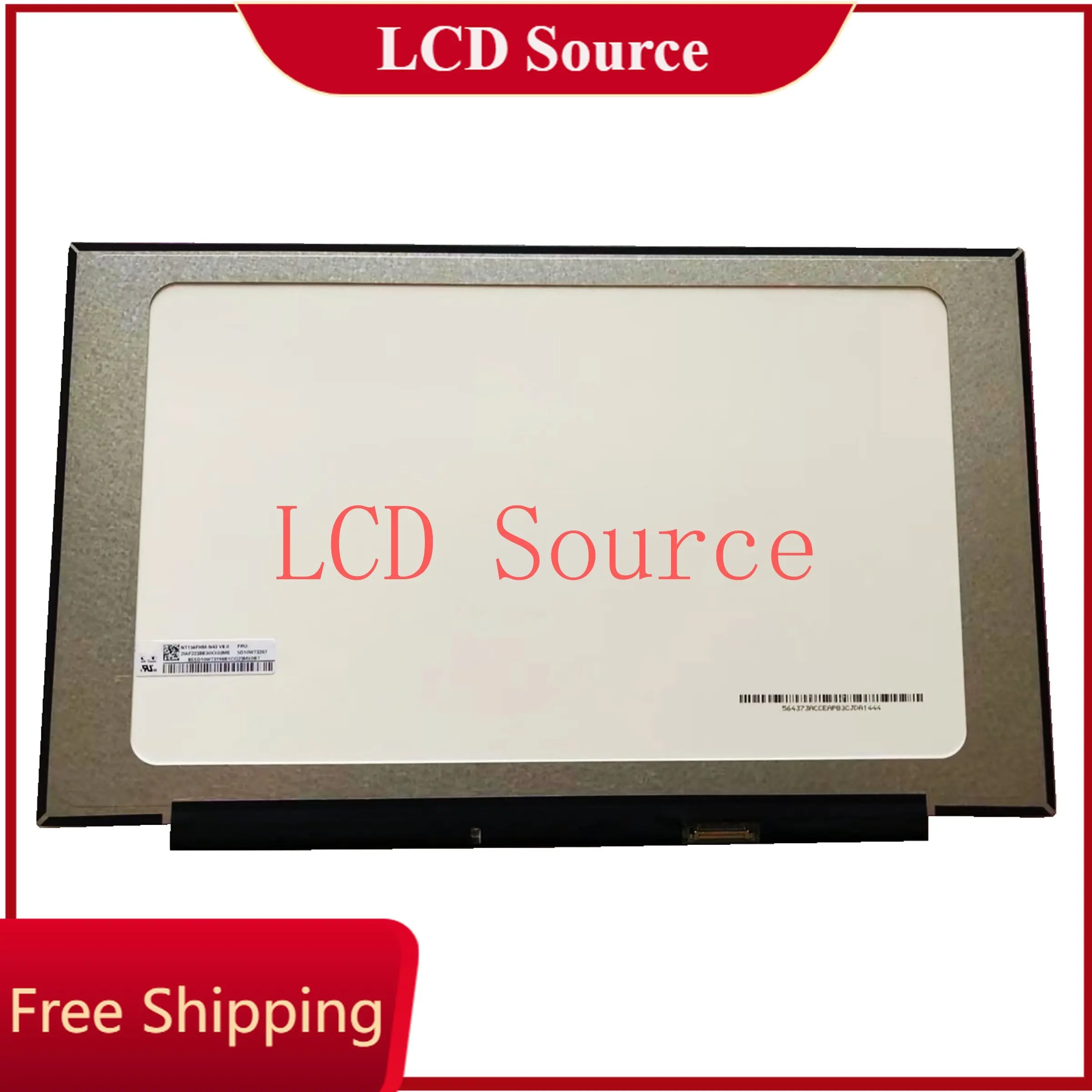 

NT156FHM-N43 V8.0 fit B156HTN06.2 82H8 FHD 1920×1080 30 pin LCD Screen Panel Matrix N156HGA-EA3 for Lenovo ideapad 3-15ITL6