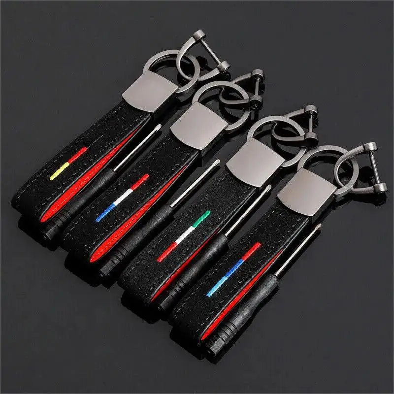 

1 Pieces France/German/Italian Flag Logo Key Chain Keychain Key Ring Car Keyfob Universal Accessories Car Gadget