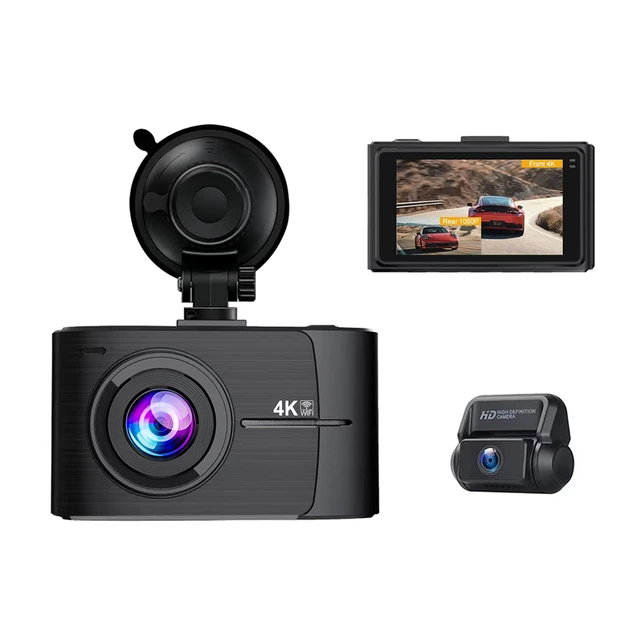 Generic Camera de Voiture Dvr Retroviseur HD Embarquee Avant et